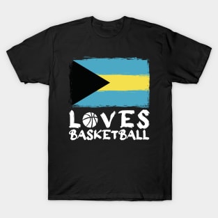 Bahamas Loves Basketball T-Shirt